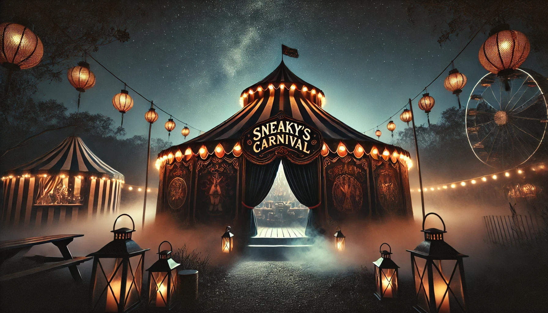 Sneaky's Midnight Carnival - Click to Enter